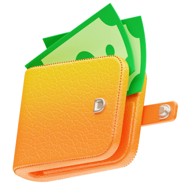 Wallet payment illustration
